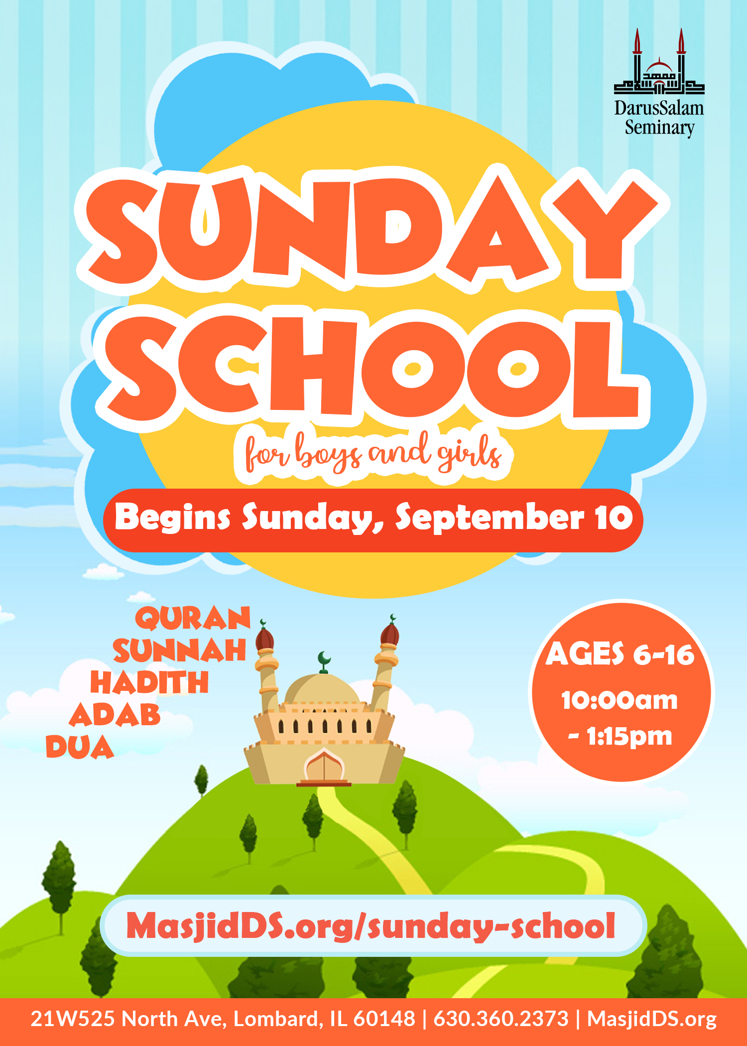 Adult Arabic Class – Masjid DarusSalam